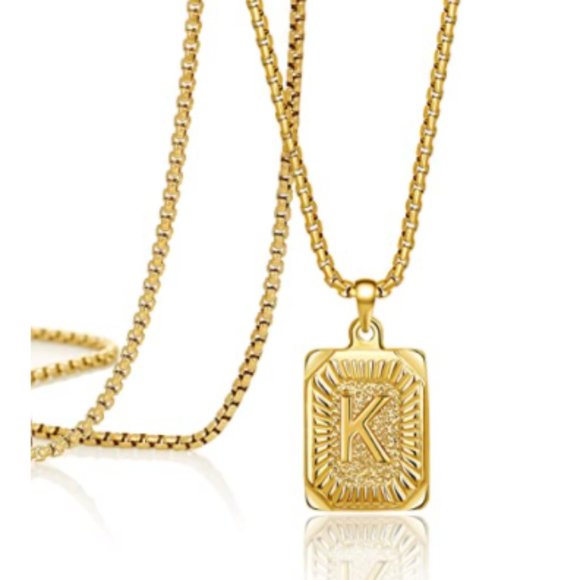 Jewelry - Initial Necklace (K)